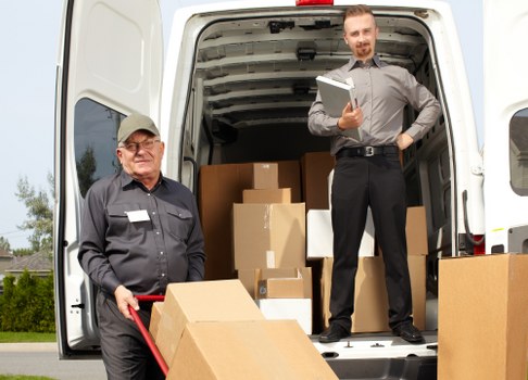 Man with a van helping with a move in Harrow