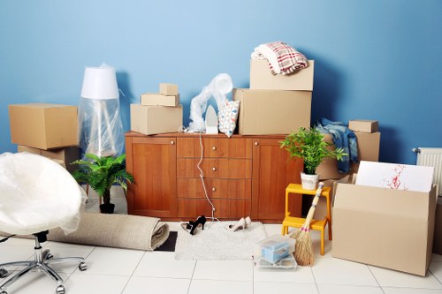 Safe loading of old furniture during pick-up in Harrow