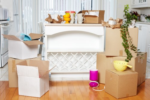 Professional movers planning a Harrow property relocation