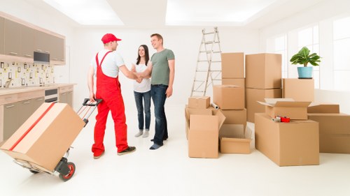 Clean self-storage unit in Harrow for household belongings