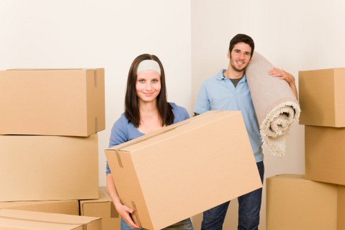 Truck loading for residential moves in Harrow