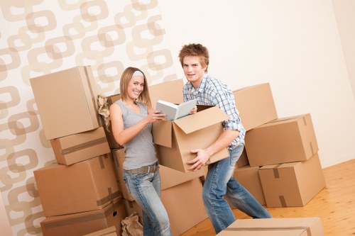 Removal van service in Harrow prepared for moving day