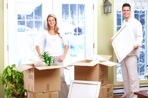 House removal service in Harrow with packing and transport support